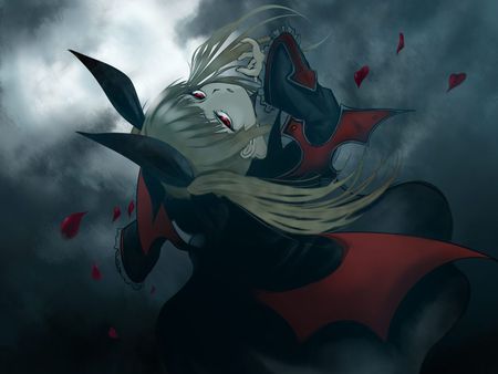 BlazBlue - rachel alucard, girl, anime, blazblue, vampire