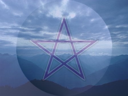 Pentacle - witch, pentacle