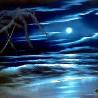 Ocean Blue -- Art by: Bob Ross