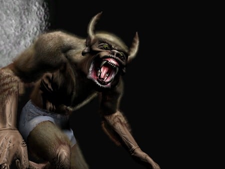 Werewolf - lykanthrop, werwolf, graphics, werewolf