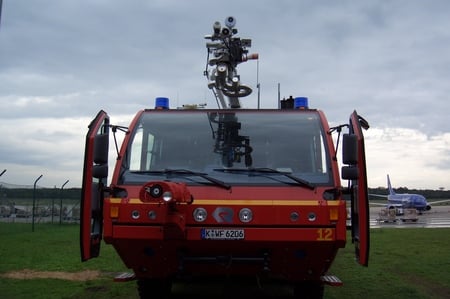 Airport Fire Truck Germany - fire truck, cobra, ccs, airport, cobrainction, germany