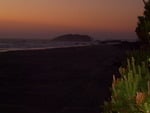 Oregon coast at sunset