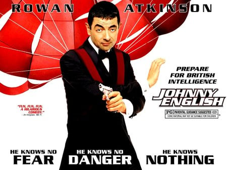 Johnny English - comedy, movie, cinema, adventure, johnny english, action, british, spy film