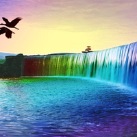 Rainbow Waterfalls Of Dreams