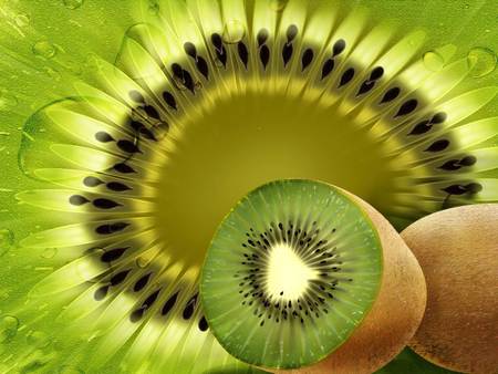 Kiwi Fruit - kiwi, kivi, photography, fruits, comestible, food, fruit