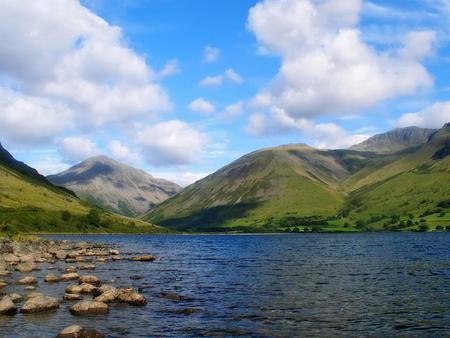 Mountain lake - lakes, nature