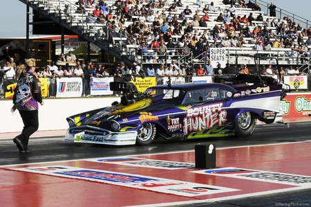 Bounty Hunter - race, fast, chevy, drag race, race car, car, auto racing, drag strip, cars, speed