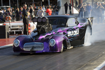 Wild Child - speed, cars, drag race, fast, car, fire, auto racing, smoke, race car, race