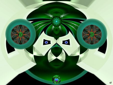 Grammy Bear - fractal, eye candy, abstract