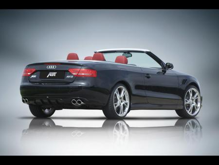 Audi AS 5 ABT Cabrio - black, car, abt, tuning, cabrio, audi, as 5