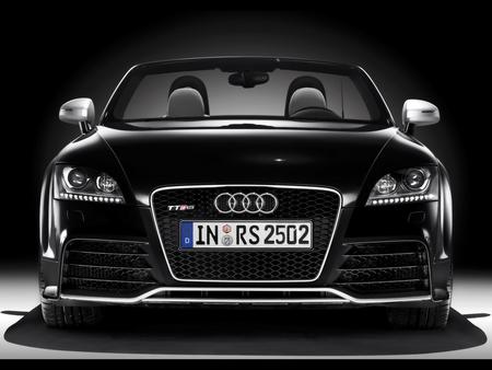 Audi TT RS Cabrio - audi, car, black, cabrio, tt rs, tuning