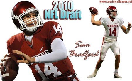 Sam Bradford Desktop Wallpaper #1 Pick NFL 2010 Draft - nfl 2010 draft, st louis rams football quarter back, sports desktop wallpaper, number one draft pick, sam bradford