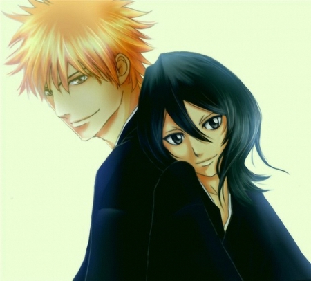 Bleach Rukia and Ichigo - bleach, rukia and ichigo