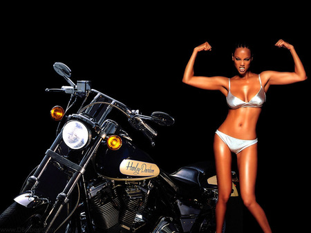 Flexing - bike, model