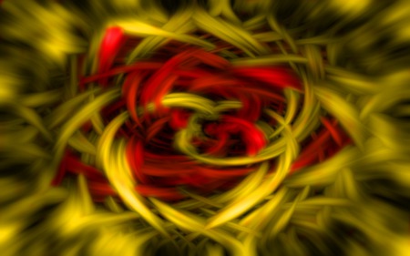 Red Warm. jpg - gold, red, fractal, twisted