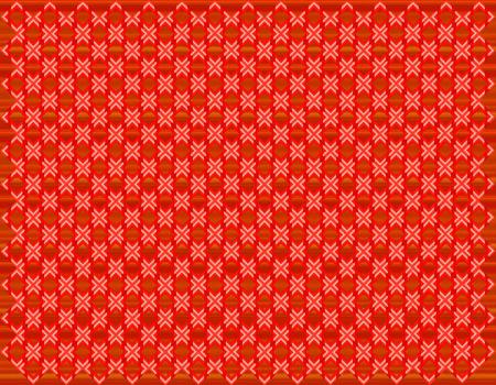 QUILTED REDS - squares, red