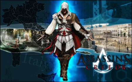 Ezio Auditore Da Firenze - ezio, assassin, skilled, warrior, killer, assassins creed, fighter, medieval