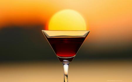 Sunglas drink - drink, glass, sun