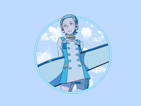 Eureka 7 - eureka, blue, eureka 7