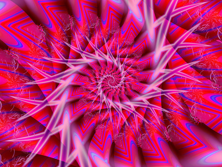 Blue Lines. jpg - fractal, pinks, blue, lines