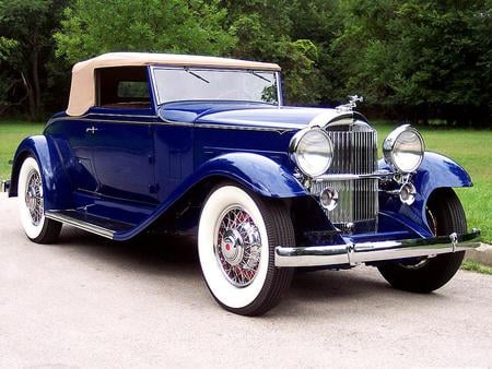 1933-Packard Eight Convertible Coupe - classic, coupe, packard