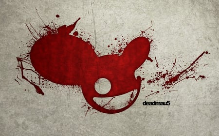 deadmau5 - splash, deadmau5, red