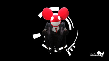 deadmau5 - deadmouse, sitting, red