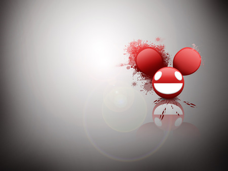 deadmau5 - mau5, flash, red