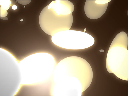 Lighting Circles - eggs, circles, heart, brown, lovely, cool, light, pleasure, dream, cg, 3d, lighting