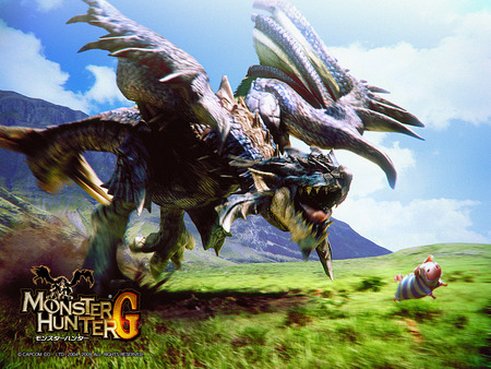 Monster Hunter G - monster hunter, wii, nintendo, capcom