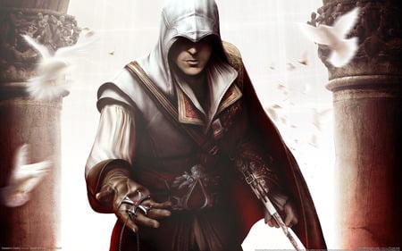 assassins creed 2 - blade, assassins creed 2, pigeons, medallion