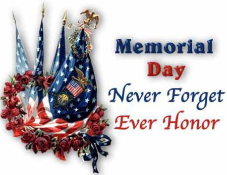 Memorial Day - patriotic, flag, remember