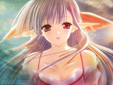 Beautiful Elfa - anime, girl, cool, elfa