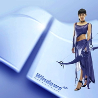 windows xp,cute,Ha Ji Won,2