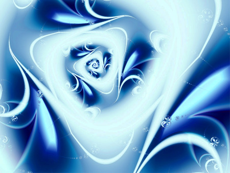 Blue Water. jpg - white, swirl, triangle, blue