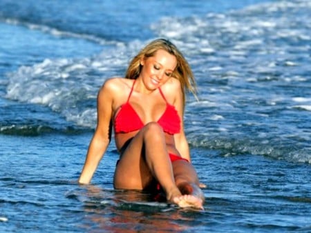 Bianca on Beach - picture, beautiful, bianca on beach