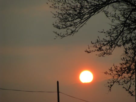 sleepy sun - sky, sleepy, beauty, romania, nature, sun