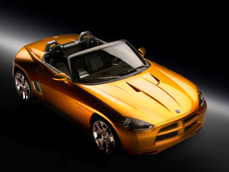 Dodge Demon Roadster Concept - yellow, car, roadster, dodge, demon, concept