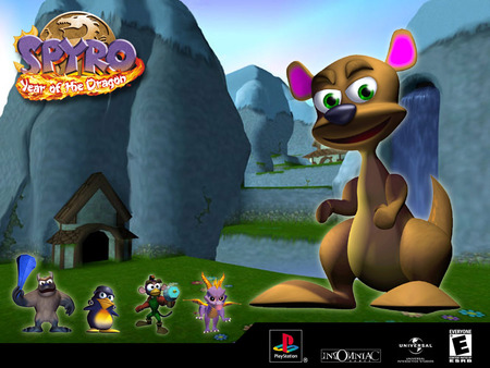 Spyro Year of the Dragon wallpaper - playstation, spyro, video games