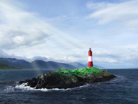 Lighthouse - lighthouse, sea