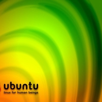 Green-orange Ubuntu