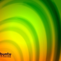 Green-orange Ubuntu