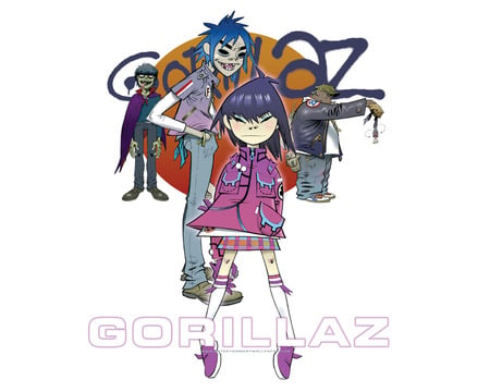 gorillaz - band, gorillaz