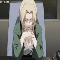 tsunade from naruto shippuden movie 3 thinking