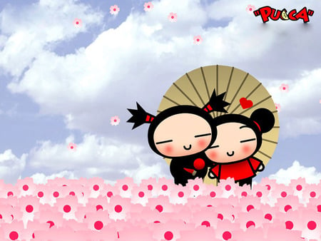 pucca - flower, pucca