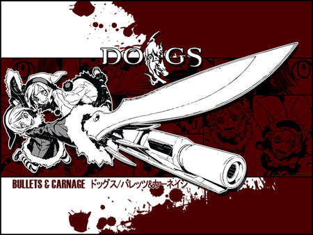 DOGS BULLET&CARNAGE - blade maiden, girl, bullet and carnage, vector, cool, widescreen, colorful, dogs, hd, nice, arts