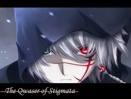 Alexander Hel - stiqmata, cool, glowing, qwaser of stigmata, eyes, qwaser