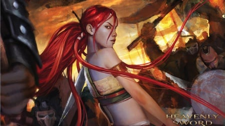 Heavenly Sword - sword, heavenly