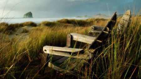 Chair by Beaches - beaches, chair