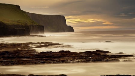 Ocean Mist - nature, ocean, mist